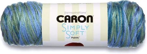 Vista 13 de Caron Simply Soft Party Lana de 3 Onzas, Rojo vivo brillante