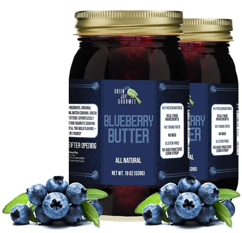 Vista 22 de Green Jay Gourmet Mantequilla de manzana - Untable de fruta 100% natural, sin gluten - Untable de manzana con manzanas, canela y especias
