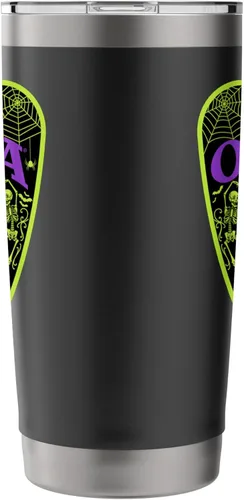 Vista 4 de Ouija Vaso aislado de acero inoxidable Planchette de Halloween