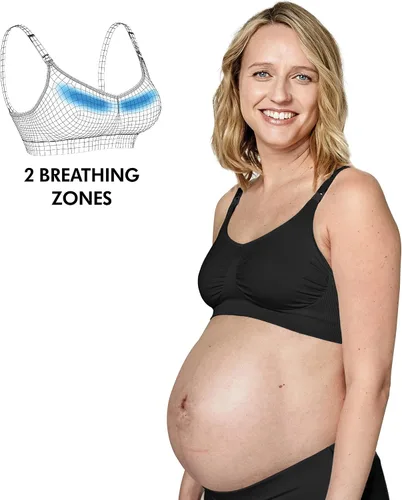 Vista 3 de Medela Women's Keep Cool Bra Negro