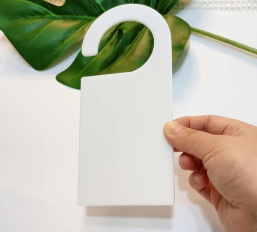 Vista 7 de 5 perchas acrílicas en blanco, colgador personalizado para niños, divisor de ropa acrílico liso para bricolaje, organizador de armario para niños