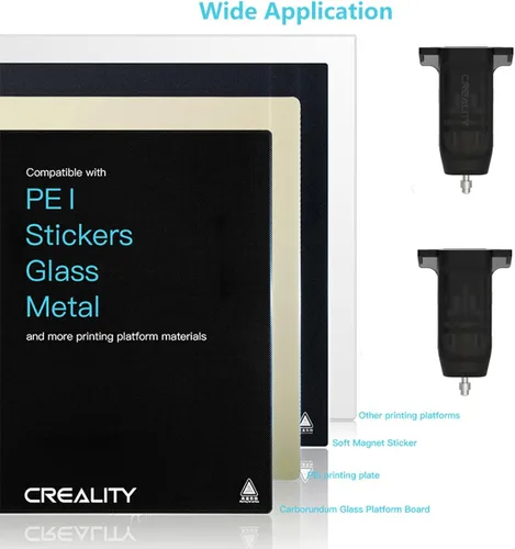Vista 5 de Kit de sensor de nivelación automática de cama CR Touch de Creality para impresora 3D con pinza de presión metálica para Ender 3/Ender 3 V2/Ender 3