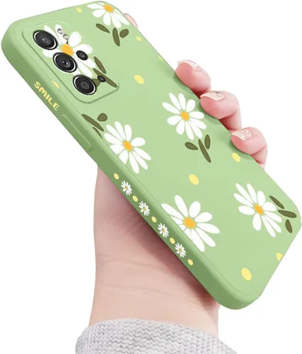 Vista 10 de Funda para Galaxy S20+ Plus con bonito patrón de margaritas, protección completa de lente de cámara, delgada, a prueba de golpes, TPU a prueba