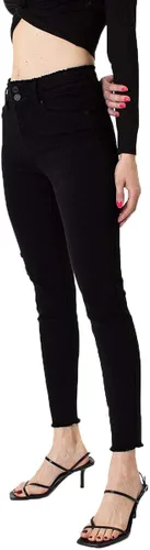 Vista 4 de Kancan KC7317 - Jeans ajustados de tiro alto para mujer