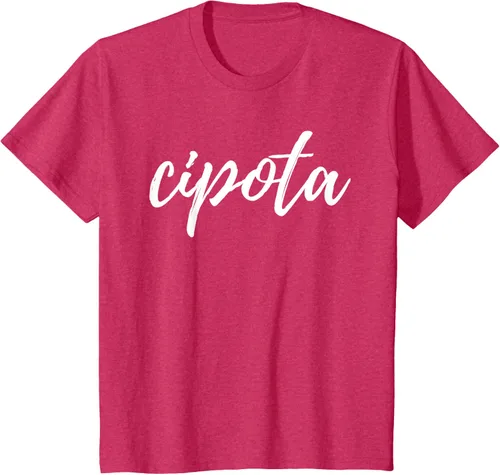 Vista 52 de Camiseta Cipota El Salavador Salvadorean Latina, Negro