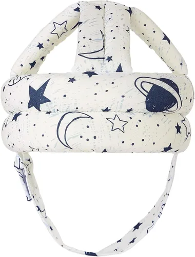Vista 13 de Protector de Cabeza para Bebé Casco de Seguridad Ajustable para Niños Pequeños, Cojín Protector para la Cabeza Anticolisión con Cierre de Gancho