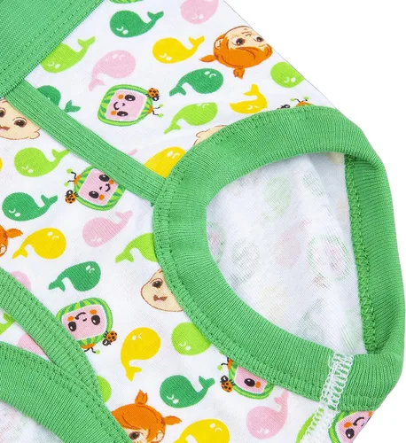 Vista 3 de Coco Melon Boys' Tienda Exclusive 10-Pack of 100% Soft Combed Cotton Briefs in Sizes 18m, 23t and 4t