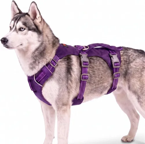 Vista 15 de Arnés para perro Tuff Pupper a prueba de escapes para perros extra pequeños Arnés ajustable ligero sin tirones Equipo multifuncional