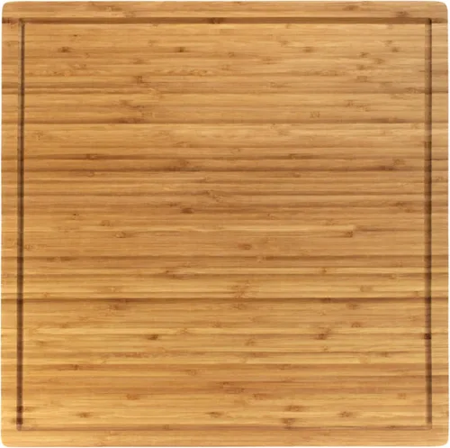 Vista 10 de BambooMN Tabla de cortar grande de bambú con imagen ranurada de Ohio, 17 x 11.5 x .75 pulgadas, 1 pieza