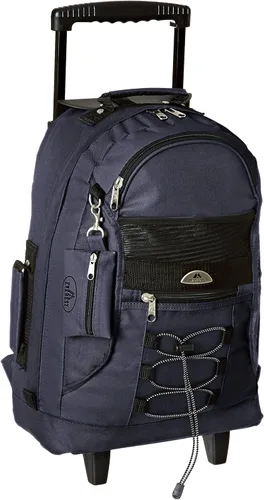 Vista 10 de Everest Mochila con ruedas, Negro -, Mochila con ruedas