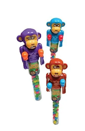 Vista 3 de Kidsmania Punchy Monkey - Dispensador de dulces (paquete de 12)