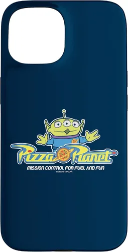 Vista 6 de Funda con logotipo de Disney Pixar Toy Story Alien Pizza Planet para iPhone 16