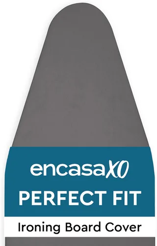 Vista 14 de Encasa XO Funda y Almohadilla para Tabla de Planchar 49"x18" - Cubierta de Fieltro de 4mm para Tabla de Planchar Ancha con Acolchado - Resistente al