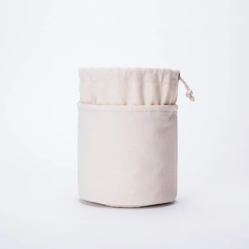 Vista 7 de Organizador de bolso alto para mujer, de lona, redondo, organizador de bolso, bolso organizador redondo para cosméticos, bolsa de maquillaje