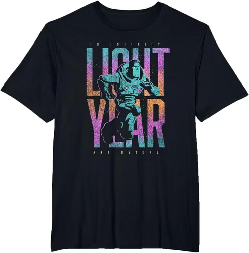 Vista 30 de Disney Pixar Lightyear Buzz Lightyear To Infinity And Beyond Camiseta, Negro
