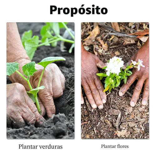 Vista 8 de TCBWFY Broca de taladro de jardín para plantar de 1.6 x 16.5 pulgadas y 3.5 x 16 pulgadas, herramienta de maceta resistente para cavar agujeros