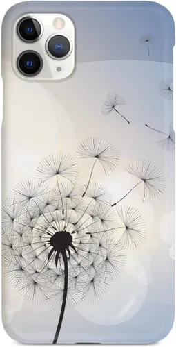 Vista 8 de Inspired Cases - Compatible with iPhone Xs Max Case - 3D Textured Protective Phone Case for Apple iPhone Xs Max - Dandelion Breeze - White