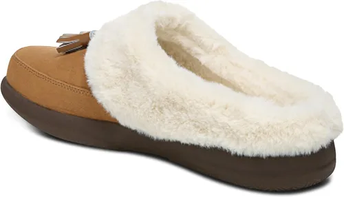 Vista 6 de Vionic Cedar Perrin - Pantuflas cómodas de encaje para mujer, para interiorexterior, con tecnología VIO MOTION, plantilla ortopédica con soporte