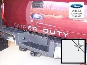 Vista 23 de 2008-2016 Insertos de letras para portón trasero (calcomanías delgadas) de reemplazo para Ford F250 F350 F450 Super Duty (2008-2016) Bandera