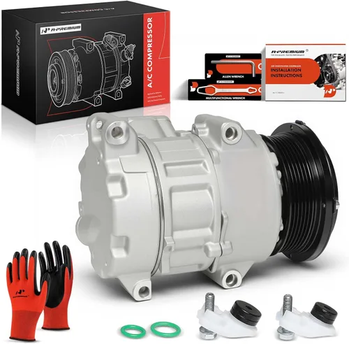 Vista 10 de A-Premium Compresor de aire acondicionado con embrague compatible con Toyota Highlander 2.7L 2009-2013, Venza 2.7L 2009-2016