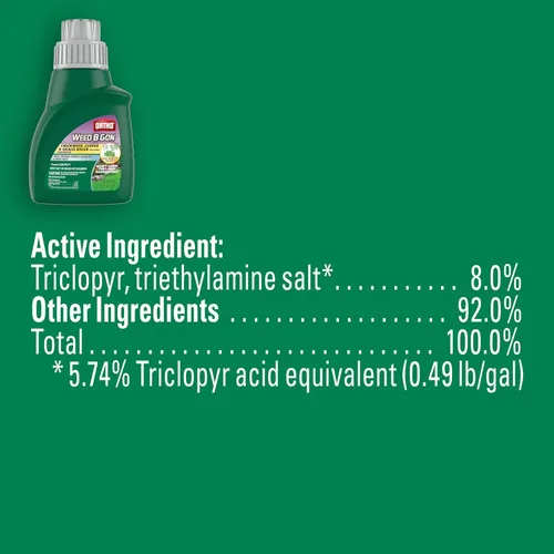Vista 2 de Ortho Weed B Gon Chickweed, Clover and Oxalis Killer for Lawn Concentrate, Kills Creeping Charlie, 16 onzas líquidas