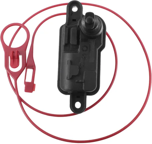 Vista 4 de ACROPIX Actuador de cerradura de puerta de llenado de combustible para Audi A3 A4 - Paquete de 1 negro