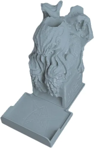 Vista 7 de Torre de dados temida Cthulhu (Torre, gris)