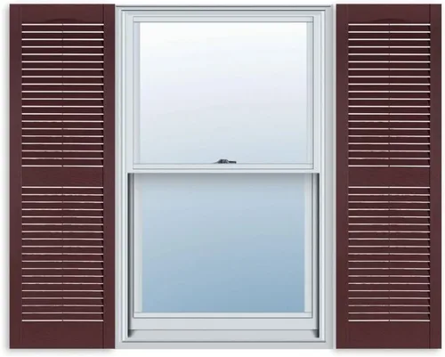 Vista 11 de Persianas estándar exteriores de vinilo para ventanas Negro