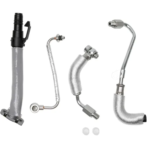 Vista 10 de Tubo de salida Turbo Intercooler de repuesto por AA Ignition – Compatible con Ford 6.7L Powerstroke – 2017, 2018, 2019 F-250, F-350, F-440, F-550