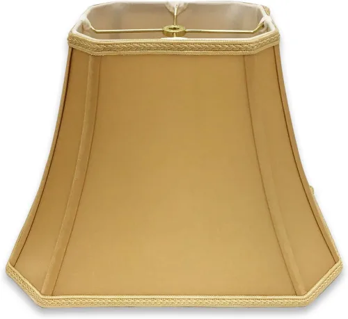 Vista 18 de Royal Designs, Inc. Sombra de lámpara de campana con corte rectangular, diseño de araña, cáscara de huevo, 8 x 14 x 10.6, 2 Pk, DSO-68-14EG-2
