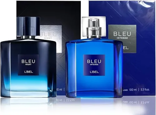 Vista 2 de L'Bel Bleu Duo Set: Bleu Intense and Bleu Night Parfum/Perfume 3.4 fl oz / 3.3 fl oz cada uno