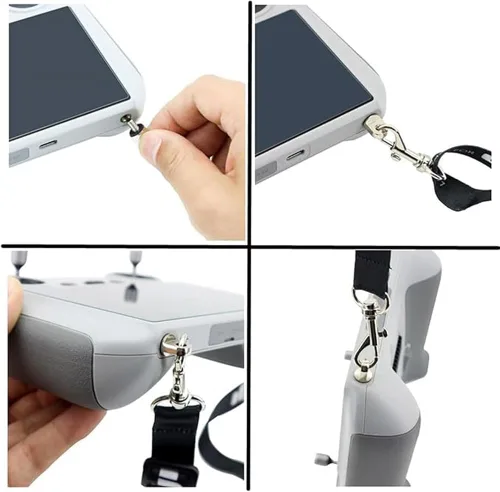Vista 5 de Correa de hombro para el cuello Accesorios RC compatibles con DJI Mini 3 Pro/Mavic 3/AIR 2/2S/Mini 2 Control remoto con pantalla