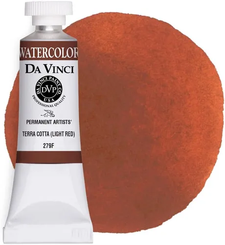 Vista 82 de DA VINCI PAINTS Pintura Acuarela Profesional para Artistas, Azul Cobalto, 15mL