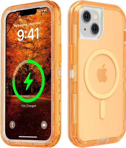 Vista 27 de Follaroma Funda para iPhone 11, Compatible con MagSafe, Fundas de Teléfono de Protección Resistente a Prueba de Golpes de Servicio Pesado