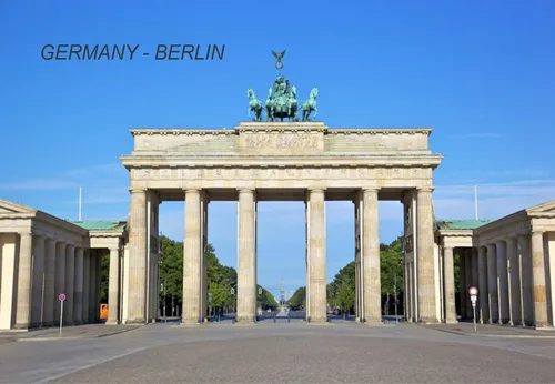 Vista 7 de Alemania Frigorífico Imanes GRP 2 (1 pieza, Ciudad: Berlín #GER31)
