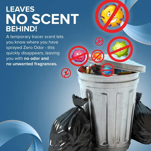 Vista 7 de Zero Odor - Eliminador de olores fuertes multiusos para hogar, oficina, automóvil, baño, hotel, desodorante de habitación y neutralizador de olores