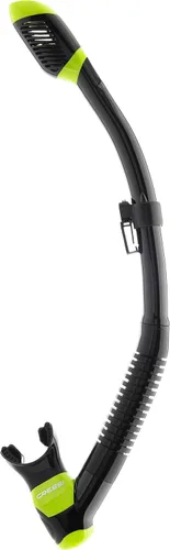 Vista 24 de Cressi Adult Diving Dry Snorkel with Splash Guard and Top Valve - Supernova Dry: Designed in Italy
