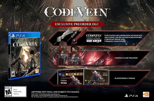 Vista 2 de Code Vein - PlayStation 4