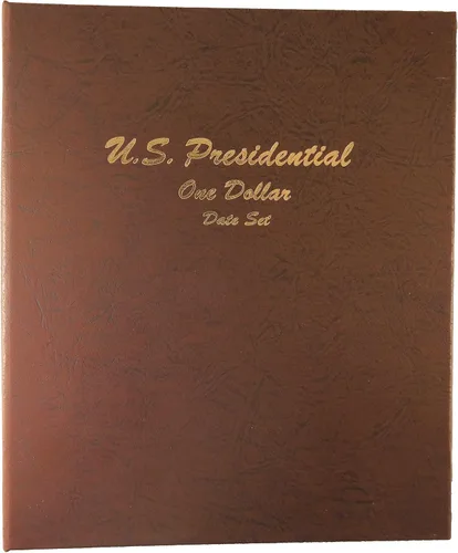 Vista 14 de Dansco Álbum Presidencial de Moneda del Dólar con Pruebas 2007-2011 Volumen 1#8184 con funda