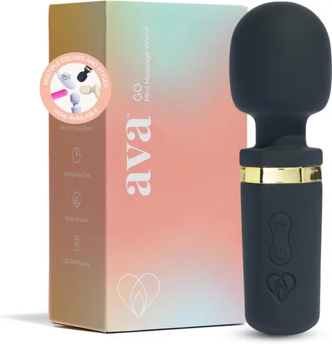 Vista 15 de Ava Vibrador de varita sexual [vibrador estimulador de clítoris] Vibrador para mujer Juguete sexual Regalos para mujeres 20 patrones y 8