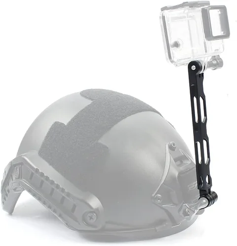 Vista 8 de Brazo de extensión para casco compatible con Gopro Hero, Insta360 One R, DJI Osmo y otras cámaras