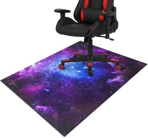 Vista 10 de Alfombra de Silla de Juego para Alfombra de Madera Dura y Baldosas, 36"x48" Alfombra de Juego para Sala de Juegos, Alfombra Antideslizante