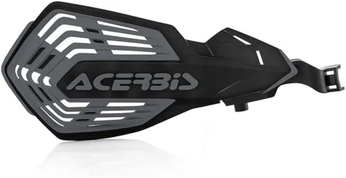 Vista 5 de Guardamanos Acerbis K-Future Compatibles con GasGas, Husqvarna, KTM, SHERCO – Blanco/ 16 Naranja