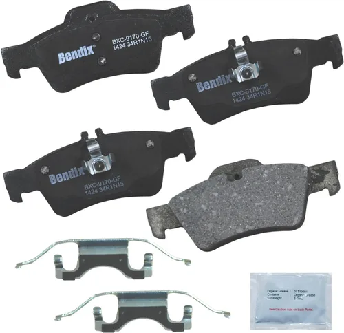 Vista 30 de Bendix Priority1 CFC154 - Juego de pastillas de freno de disco para Avanti II, Century, LeSabre, Regal, Riviera, chasis comercial, DeVille