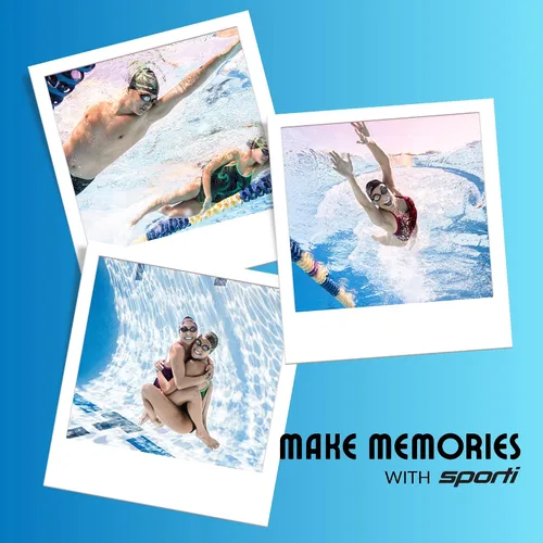 Vista 6 de Sporti Gafas de natación unisex para adultos, antiempañamiento, para hombres y mujeres