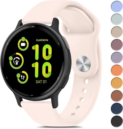 Vista 9 de Meliya Bandas compatibles con Garmin Vivoactive 5 / Vivoactive 3 Watch Band, Garmin Venu 2 Plus / Venu Sq / Venu Watch Bands para mujeres y hombres