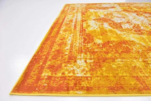 Vista 386 de Unique Loom Colección Sofia - Alfombra de área Salle Garnier (7' 1" x 10' Rectángulo, Borgoña/ Marfil)