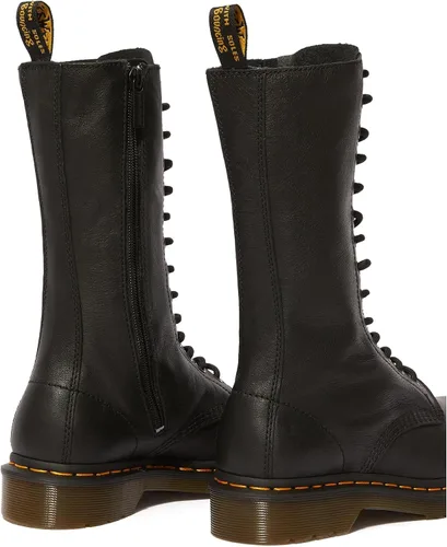 Vista 5 de Dr. Martens, Botas de cuero con cordones 1B99 de 14 ojales para mujer