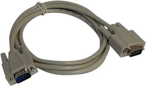 Vista 4 de Your Cable Store 1 pie DB9 9 Pin Serial Port Cable macho/macho RS232