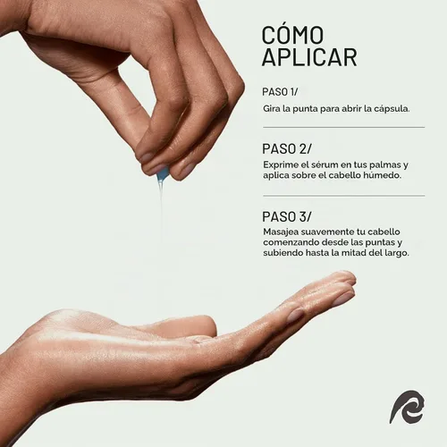 Vista 5 de Remilia Hair Cápsulas de queratina para el cabello con Pro-Vitamina B5 – Suero nutritivo para el cabello que no se lava para suavidad, brillo e